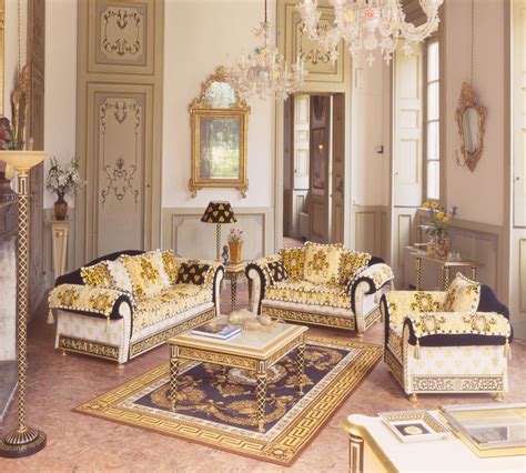 versace living room set|versace curtains for living room.